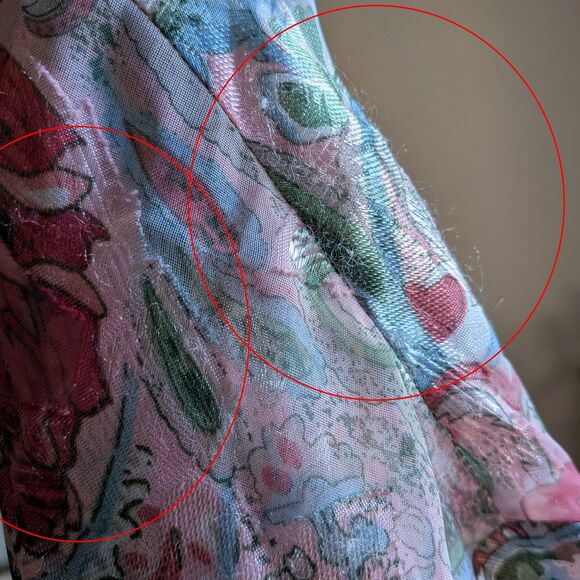 Vintage 90s Victoria's Secret Nightgown Gold Label Coquette Lingerie Size M/L - Picture 6 of 11